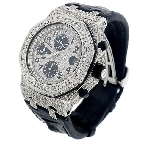 audemars piguet en diamant|Audemars Piguet diamond bezel.